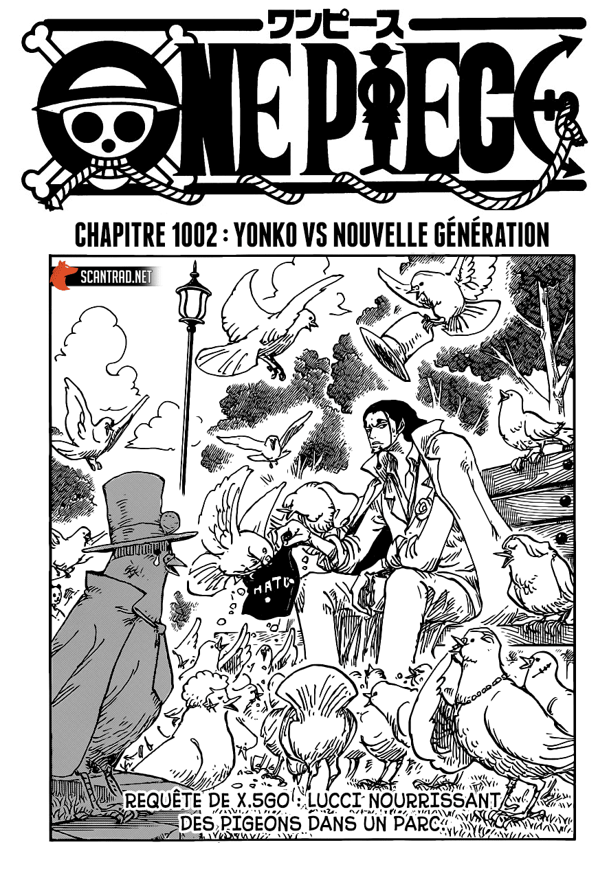 One Piece: Chapter 1002 - Page 1